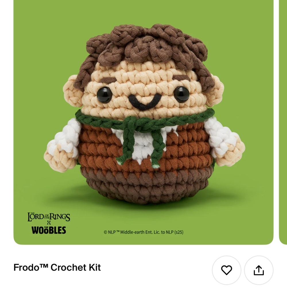 Woobles Frodo™ Crochet Kit